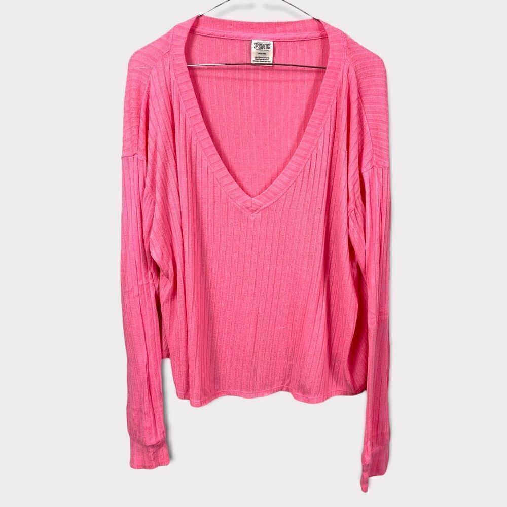 Victoria’s Secret PINK V-neck Longsleeve